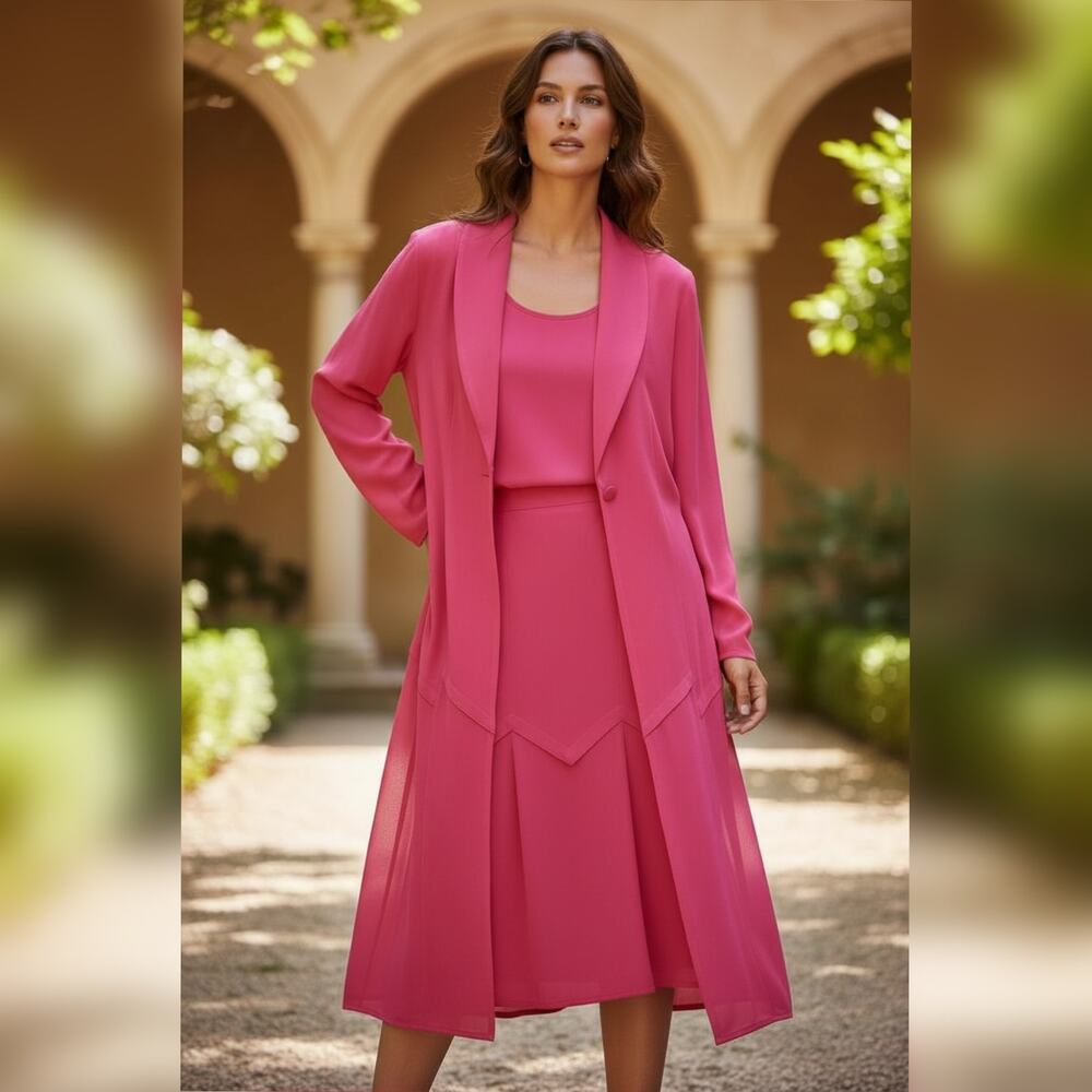 NWT CHRISTIE OF CALIFORNIA 3Pc Set skirts, jacket vest Size 10